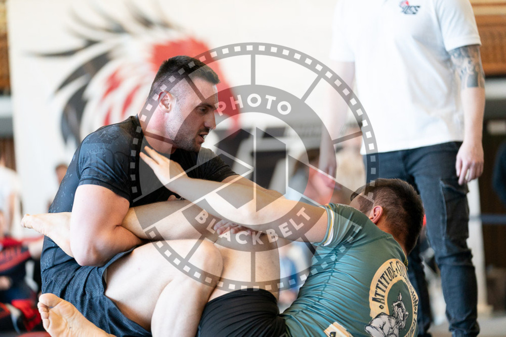 20250329PBB4400 | Fighters compete during the International Luta Livre (ILLCS) Germany IX Spring 2025 Competition spring on March 29, 2025 in Hannover, Germany.© Chiara Dazi