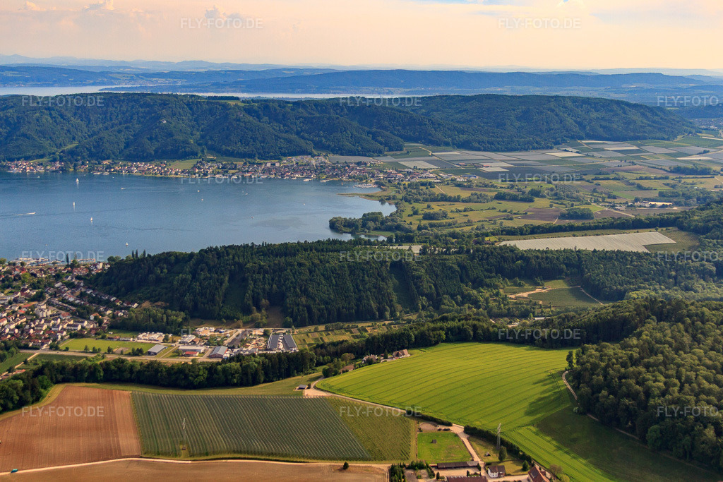 Luftbild: Bodensee aus Norden im Ortsteil Ludwigshafen in Bodman-Ludwigshafen im Bundesland Baden-Württemberg in Deutschland. Foto: IMG_57453.jpg vom 08.06.2013 durch Werner Riehm/FLY-FOTO.deAuflösung des Originals: 4752 x 3168 px