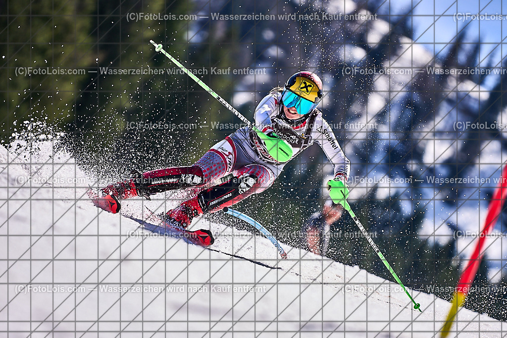 ALP2635_Reiteralm_MASTERS-LM_SL_Mally Lara | (C)FotoLois.com, Alois Spandl. Steirische MASTERS-Landesmeisterschaften Ski alpin SLALOM mit Wien und Salzburg, Reiteralm, Sa 13. April 2024.