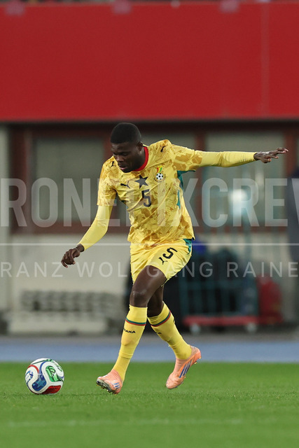 Austria vs Ghana – International Football Match    | VIENNA, AUSTRIA, 27.MAR.26 - SOCCER - OEFB international test match, Austria vs Ghana. The image shows Thomas Partey (Ghana).