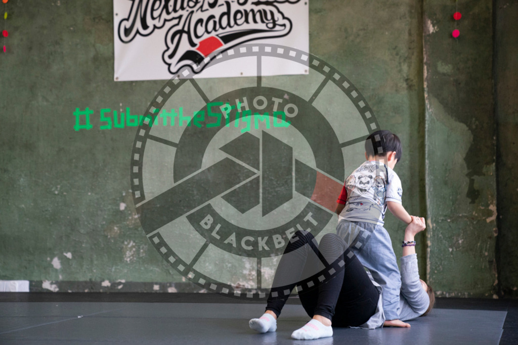 20240413PBB1156 | Fighters compete during the Grapplethon 24hours of rolling for a reason in Hamburg, Germany, on April 13, 2024.