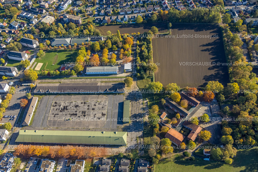 Hamm251001300 | Luftbild, Bundesverwaltungsamt Hamm und Hauptzollamt, Zentrale Unterbringungseinrichtung für Flüchtlinge (ZUE),  Sankt-Georgs-Platz, Uentrop, Hamm, Ruhrgebiet, Nordrhein-Westfalen, Deutschland