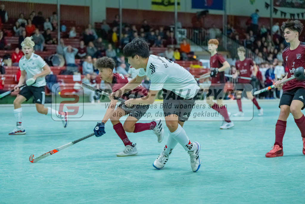 HK_20240225_108532 | Spiel um Platz 7 Deutsche Meisterschaft MU14 am 25.2.2024 Halle RW Köln, Köln ,