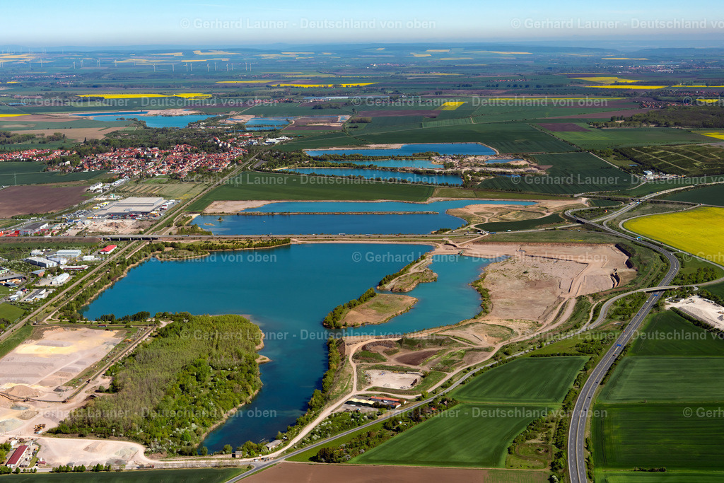4026483 | ERFURT 07.05.2020 Uferbereichs- Landschaft am Gebiet der Seenkette Sulzer See, Schwerborner See, Stotternheimer See und Luthersee in Erfurt im Bundesland Thüringen, Deutschland. // Waterfront landscape on the lake Sulzer See, Schwerborner See, Stotternheimer See and Luthersee in Erfurt in the state Thuringia, Germany. Foto: Gerhard Launer