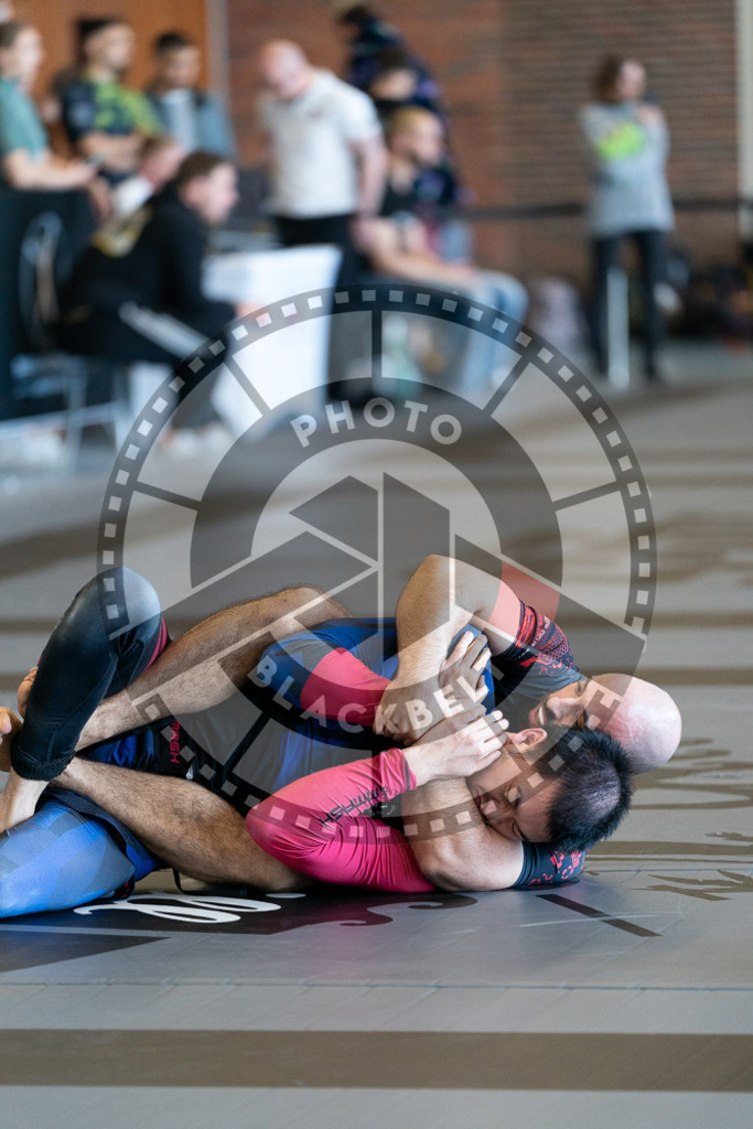 20250329PBB0501 | Fighters compete during the International Luta Livre (ILLCS) Germany IX Spring 2025 Competition spring on March 29, 2025 in Hannover, Germany.© Chiara Dazi