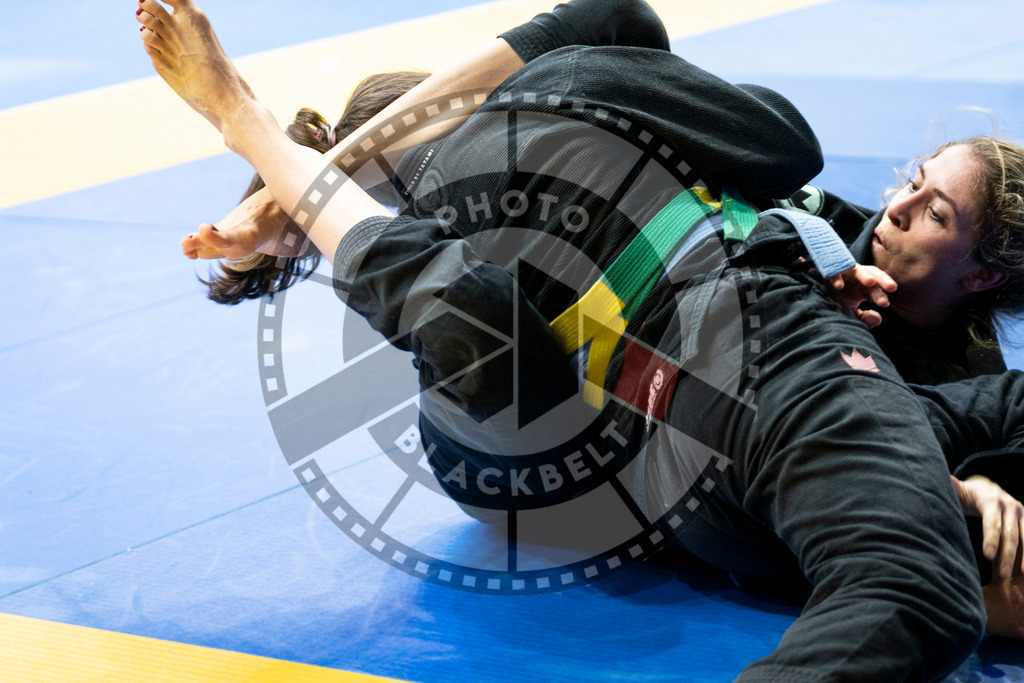 20240121PBB5223 | Fighters compete during the second day of the IBJJF European Championship in Paris, France, on January 21, 2024.