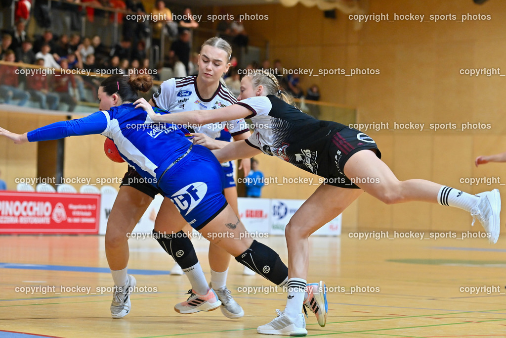 SC Ferlach Damen vs. H71 15.10.2022 | #71 Voncina Luna, #2 Egholm Elsa, #17 Bentsdóttir Lív