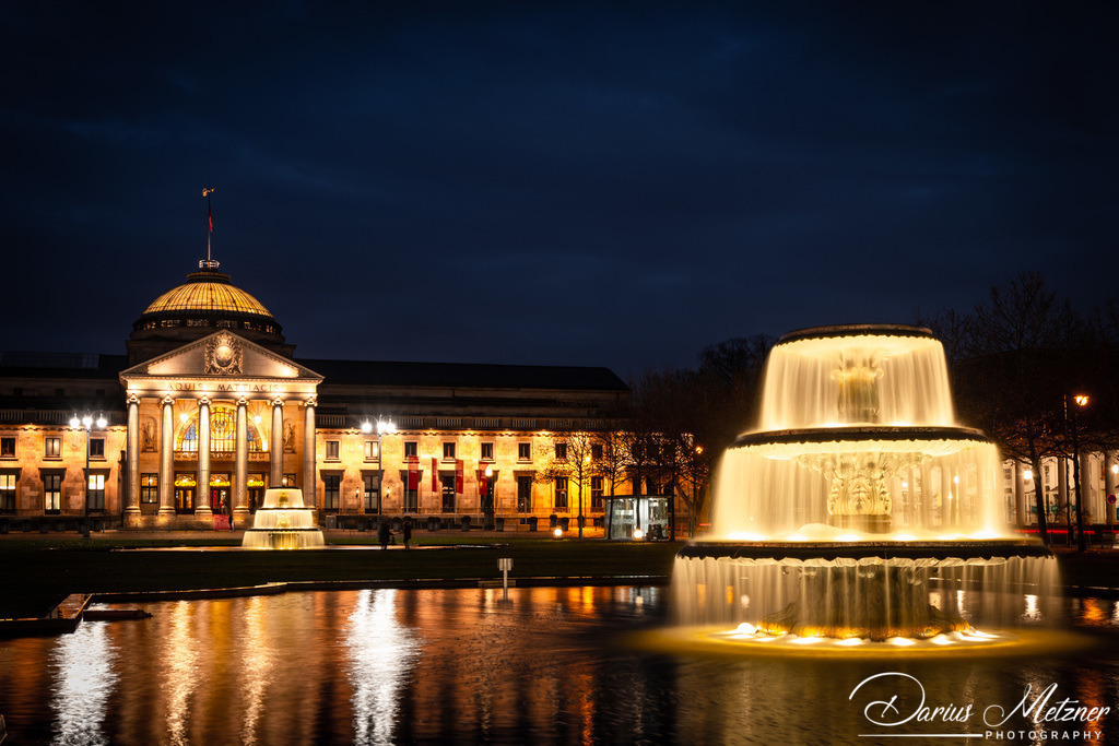 Kurhaus Wiesbaden | Kurhaus Wiesbaden bei Nacht