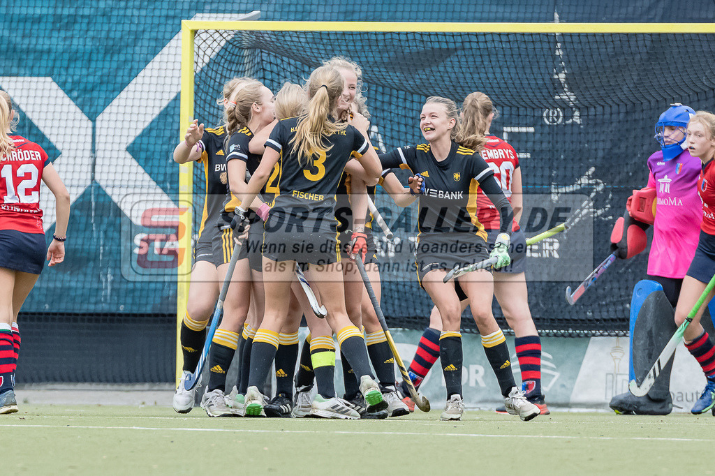HK_20231022_105917 | Platz 3 Deutsche Meisterschaft Feld WU16 Berliner HC - Harvestehuder THC am 22.10.2023 DHC, Düsseldorf ,