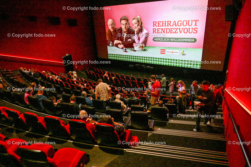 Wels_ Star Movie_ Rehragoutrendezvous_ 09.08.2023-23 | 09.08.2023, Wels, AUT, Star Movie, Kino, Rehragoutrendezvous, Kinopremiere, im Bild Kinosaal, Kinobesucher