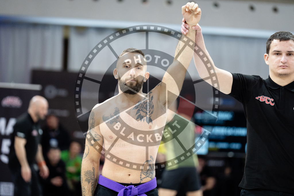 20260214PBB2083 | Fighters compete during the ADCC European Trials  competition day 1 in Belgrade, Serbia, on February 14, 2026.