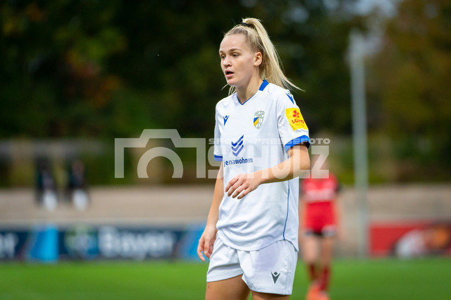 20241007NSZ_9757 | Melina Reuter (Carl Zeiss Jena,No.07)DEU, Leverkusen, 07.10.2024 Fußball, Frauen, Google Pixel Frauen-Bundesliga, Saison 2024/2025, 5. Spieltag, Bayer 04 Leverkusen - FC Carl Zeiss JenaDIE DFB-RICHTLINIEN UNTERSAGEN JEGLICHE NUTZUNG VON FOTOS ALS SEQUENZBILDER UND/ODER VIDEOÄHNLICHE FOTOSTRECKEN - Realisiert mit Pictrs.com