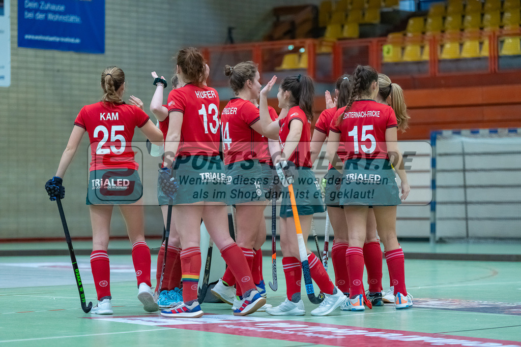 HK_20240114_108038 | 1. Bundesliga Damen Crefelder HTC - Uhlenhorst Mülheim am 14.1.2024 Halle Glockenspitz, Krefeld ,