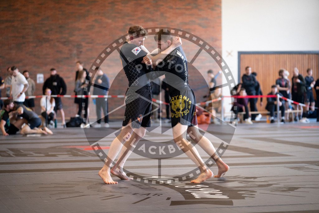 20240309PBB5348 | Fighters compete during the International Luta Livre (ILLCS) Spring Championship in Hannover, Germany, on March 9, 2024.