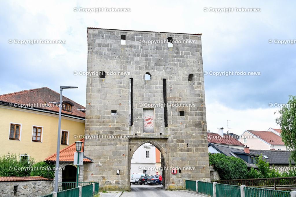 Freistadt_ Schlossmuseum_ 02.07.2024-12 | 02.07.2024, Freistadt, AUT, Schlossmuseum, Ausstellung Koenig Premysl Ottokar II, im Bild Boehmertor