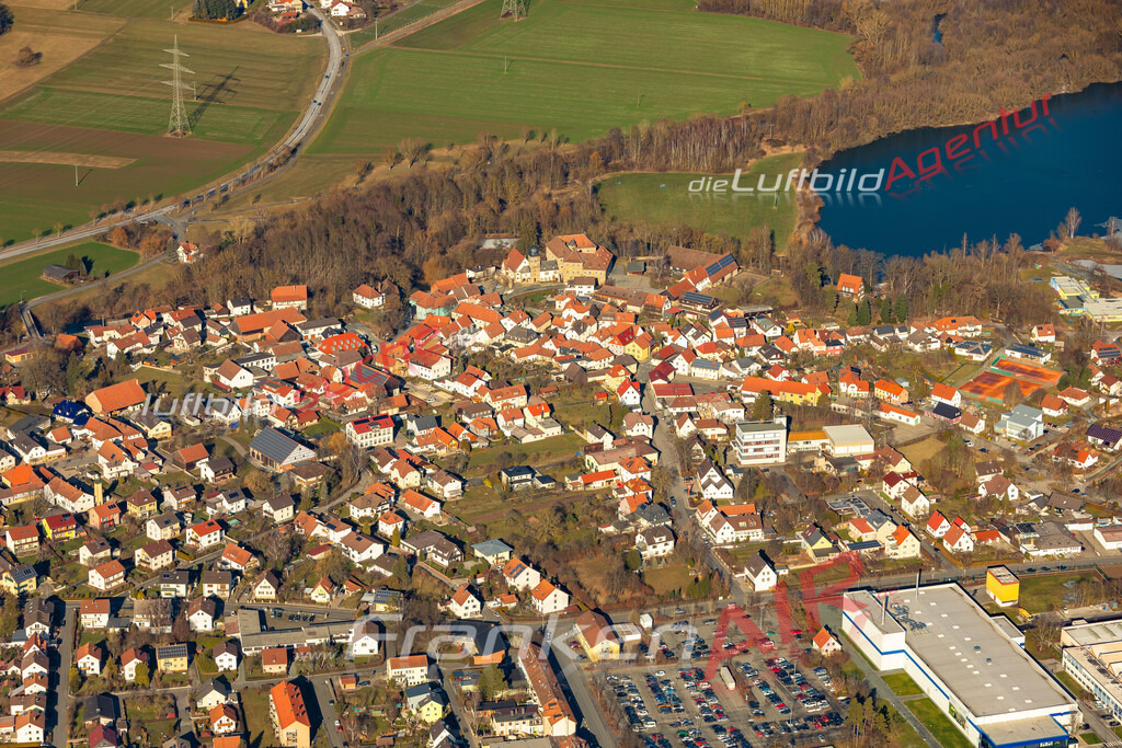 aktuelles Luftbild von  Redwitz-rodach  - Luftaufnahme wurde 2019 von https://frankenair.de mittels Flugzeug (keine Drohne) erstellt.