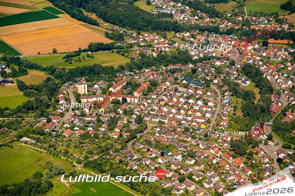 Das Luftbild zeigt : Unterbettringen Schwäbisch Gmünd - Die Luftaufnahme wurde 2024 vom UL-Flugzeug aus erstellt ( keine Drohne ) - Hochauflösende Luftaufnahme - Für grossformatige Ausdrucke geeignet. Die Geschenkidee !Mit Lizenz und Bildrechte bestellbar
