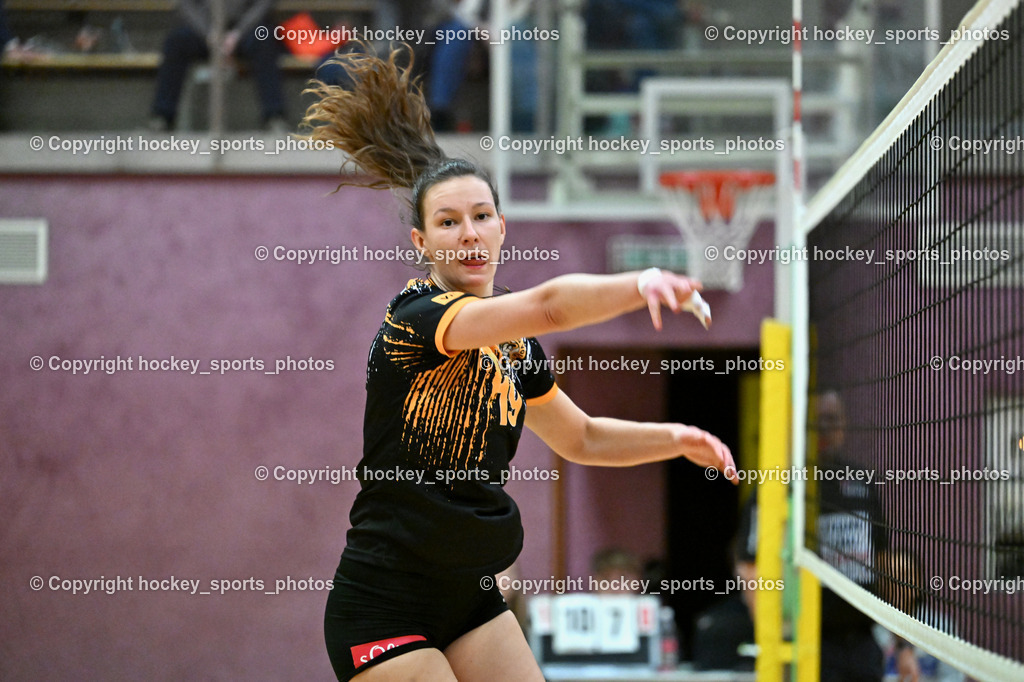 ASKÖ Volley Eagles Villach vs. VC Hausmannstätten | #19 RABENSTEINER Stefanie ASKÖ Volley Eagles Villach, ASKÖ Volley Eagles Villach vs. VC Hausmannstätten, ASKÖ Volley Eagles Villach vs. VC Hausmannstätten am 01.02.2025 in Villach (Ballspielhalle Lind), Austria, (Photo by Bernd Stefan)