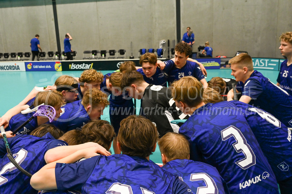 Switzerland U19 vs Finland U19 - 3. February 2024 | Switzerland U19 vs Finland U19
U19 Men International Matches in Switzerland
GoEasy Arena, Siggenthal Station
Team Finland.
Credit: Markus Aeschimann | <a href="https://www.markus-aeschimann.ch">Sportfotografie Markus Aeschimann</a> | <a href="https://www.instagram.com/sportfotografie.aeschimann">@sportfotografie.aeschimann</a> - Realisiert mit Pictrs.com