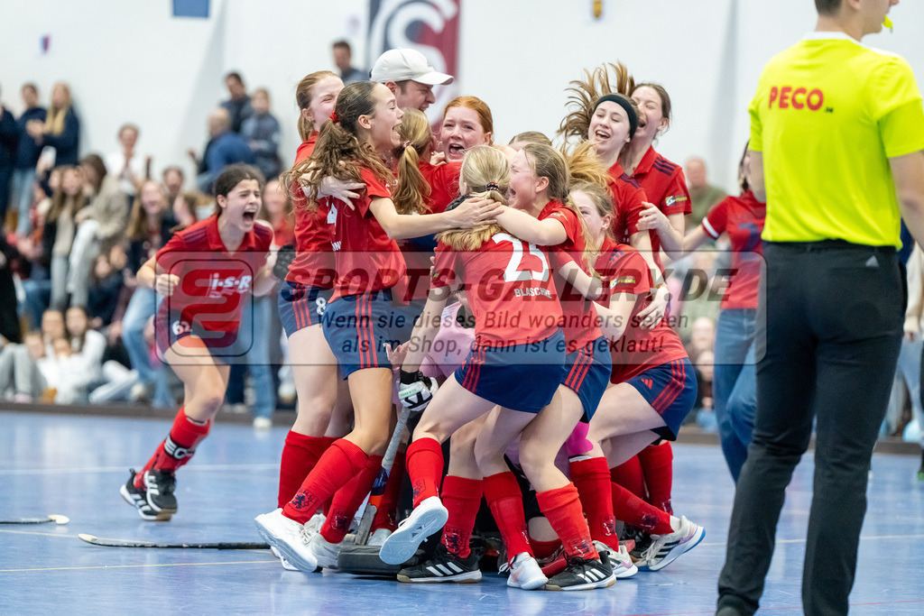 HK_20250223_103294 | Deutsche Meisterschaft wU14 Finale und Ehrungen am 23.2.2025 Düsseldorfer HC, Düsseldorf
