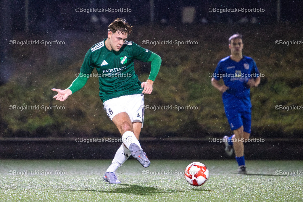 Kreispokal DU/MH/DIN, Achtelfinale, TuS Mündelheim - VfB Speldorf, Duisburg, Germany | 16.01.2026, Fussball, Kreispokal DU/MH/DIN, TuS Mündelheim - VfB Speldorf: Florian Meyer (VfB Speldorf #6) - Realisiert mit Pictrs.com