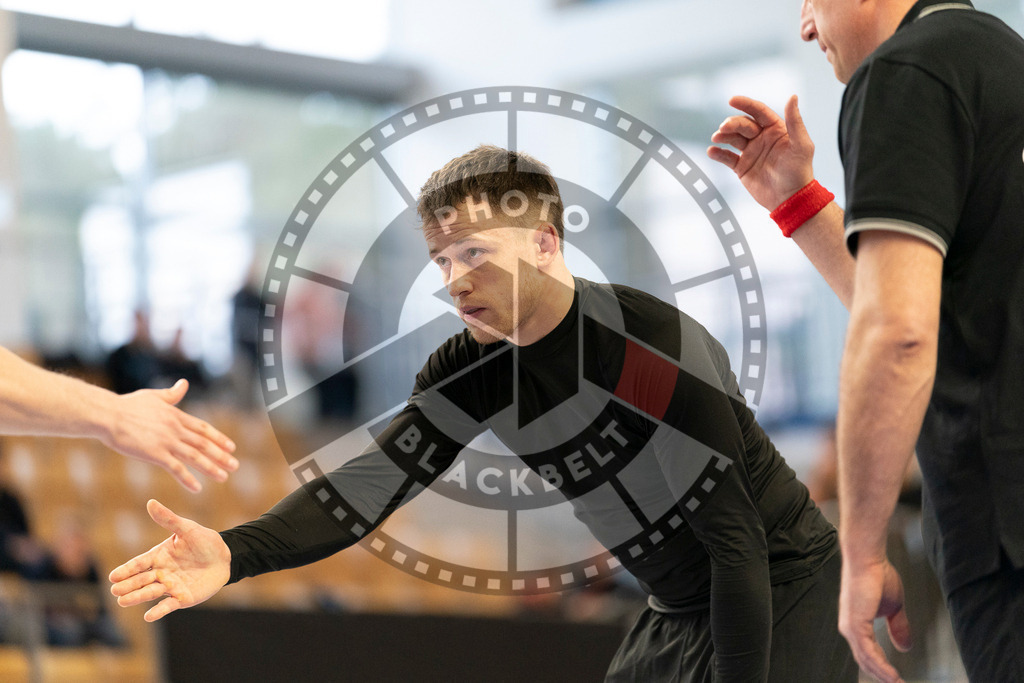 20240316PBB0916 | Athletes compete during the ADCC Eastern European Open grappling Competition in Poznan, Poland, on March 16, 2024.