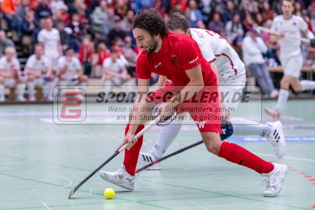 HK_20241220_100568 | 1. Bundesliga Halle Herren Crefelder HTC - Gladbacher HTC am 20.12.2024 Halle Glockenpitz, Krefeld ,