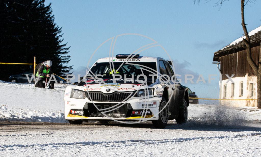 Sportmediapics-05012086508   | Jännerrallye 2020, AUSTRIA, 05-05. jänner 2020 -  Image shows: Julian Wagner/Juergen Heigl (AUT,Skoda Fabia R5)
Keywords: Motorsport, Rallye, Jänner, Unterweißenbach, Sport.
Photo: Sportmediapics/Andreas Willdoner