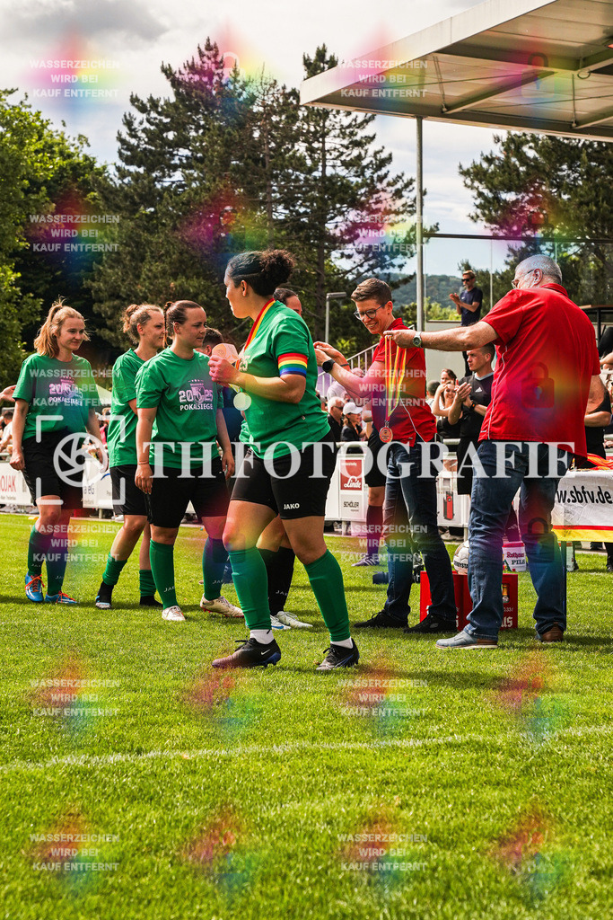 GER, FC Hauingen - SV Waldhaus, Frauen-Fussball, Rothaus Bezirkpokal, Finale, Saison 2024/2025, 29.05.2025 | GER, FC Hauingen - SV Waldhaus, Frauen-Fussball, Rothaus Bezirkpokal, Finale, Saison 2024/2025, 29.05.2025Foto: TH Fotografie/Alessio Bosco