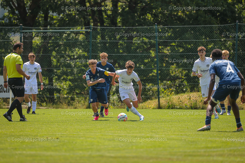 BQ3I4733 | 17.06.2023; Testspiel; Rasenplatz Offdilln; VfL Bochum U17 - Eintracht Frankfurt U17; Ergebnis: 3:1 (1:1)