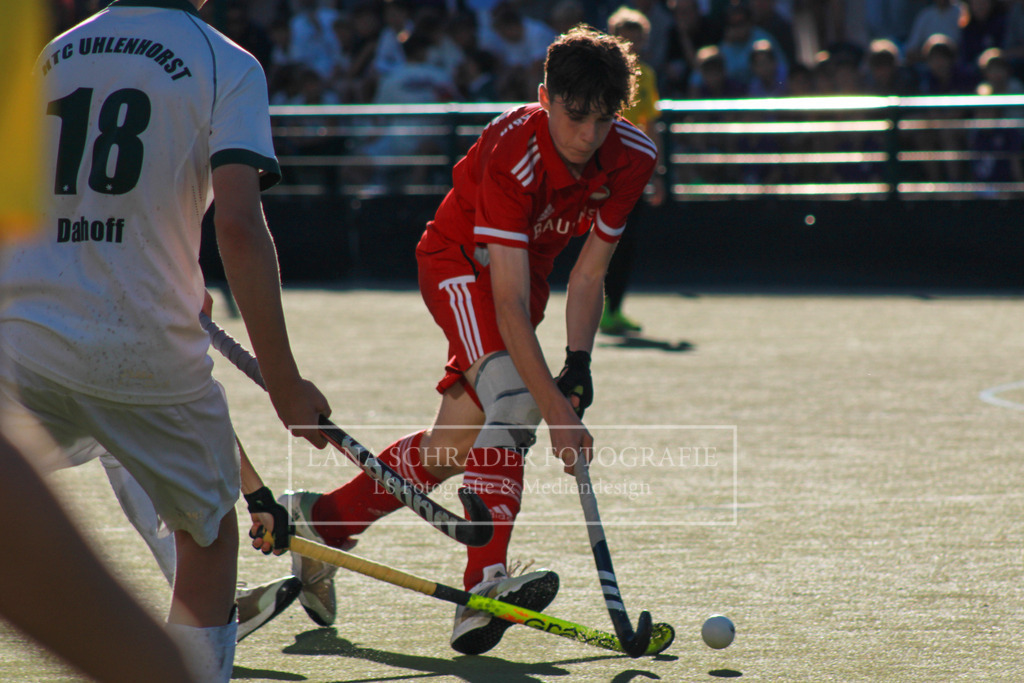 MU14 FINALE Westdeutsche Meisterschaft  Rot-Weiß Köln - HTC Uhlenhorst Mülheim 24.09.23 Düsseldorf-174 | lanaschraderfotografie - Realisiert mit Pictrs.com