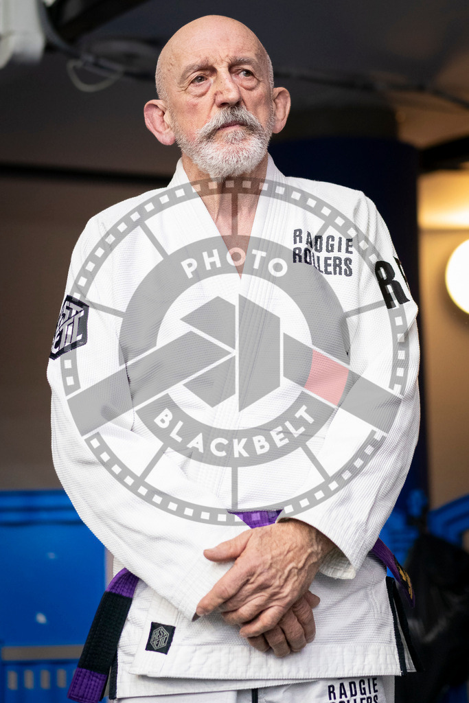 20240125PBB02432 | Fighters compete during the sixth day of the Brazilian Jiu-jitsu European Championship of the IBJJF in Paris, France, on January 25, 2024.