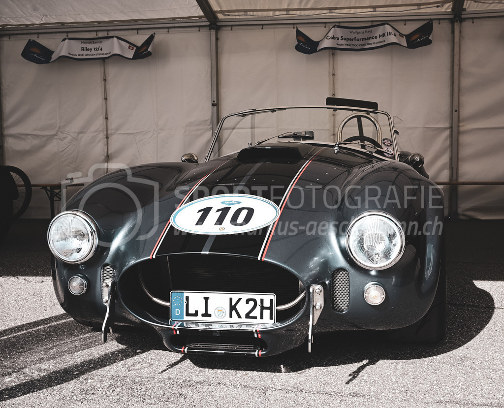 19. Arosa ClassicCar 2023 - 3. September 2023 | 19. Arosa ClassicCar 2023
Arosa, Schweiz
Cobra Superformance MK III-R, Jahrgang 1965, von Karg Wolfgang aus Opfenbach (Startnummer 110).
@arosaclassiccar, @arosa.official, #arosaclassiccar, #arosa, #76curves, #classiccar
Bild: Sportfotografie Markus Aeschimann | www.markus-aeschimann.ch - Realisiert mit Pictrs.com