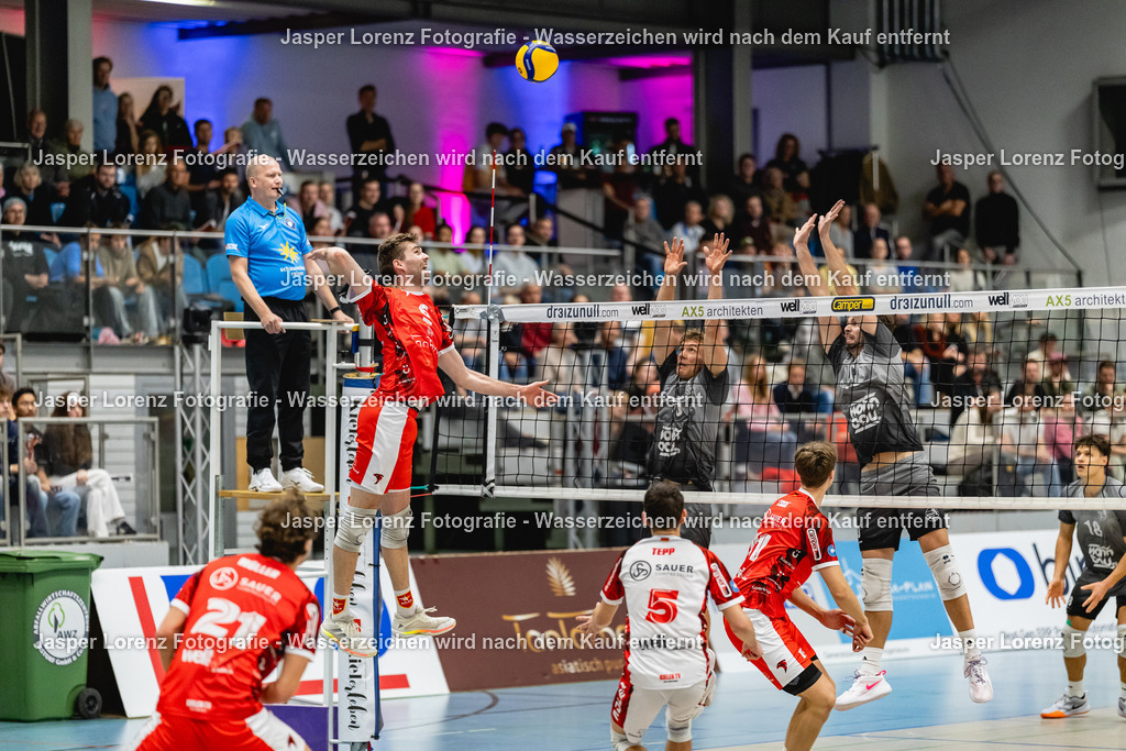 Volleyball I Herren I Saison 2026-2027 I 2. Bundesliga Nord I 06. Spieltag I Kieler TV - VV Humann Essen | Jasper Lorenz Fotografie - Realisiert mit Pictrs.com