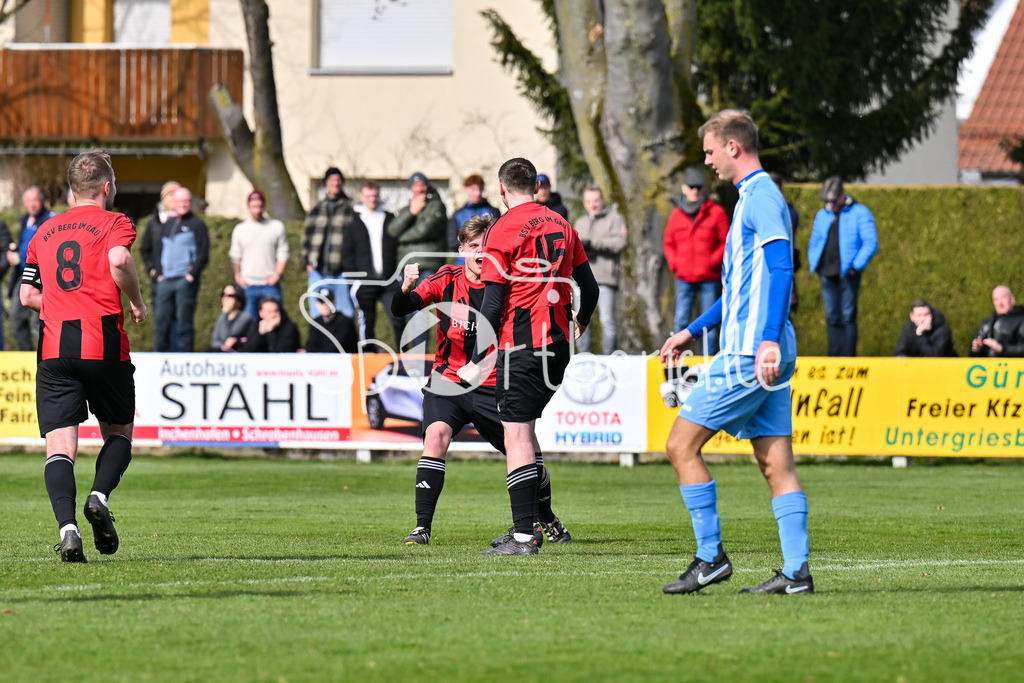 BC Aichach - BSV Berg im Gau | Jubel nach 0-1 BIG 15