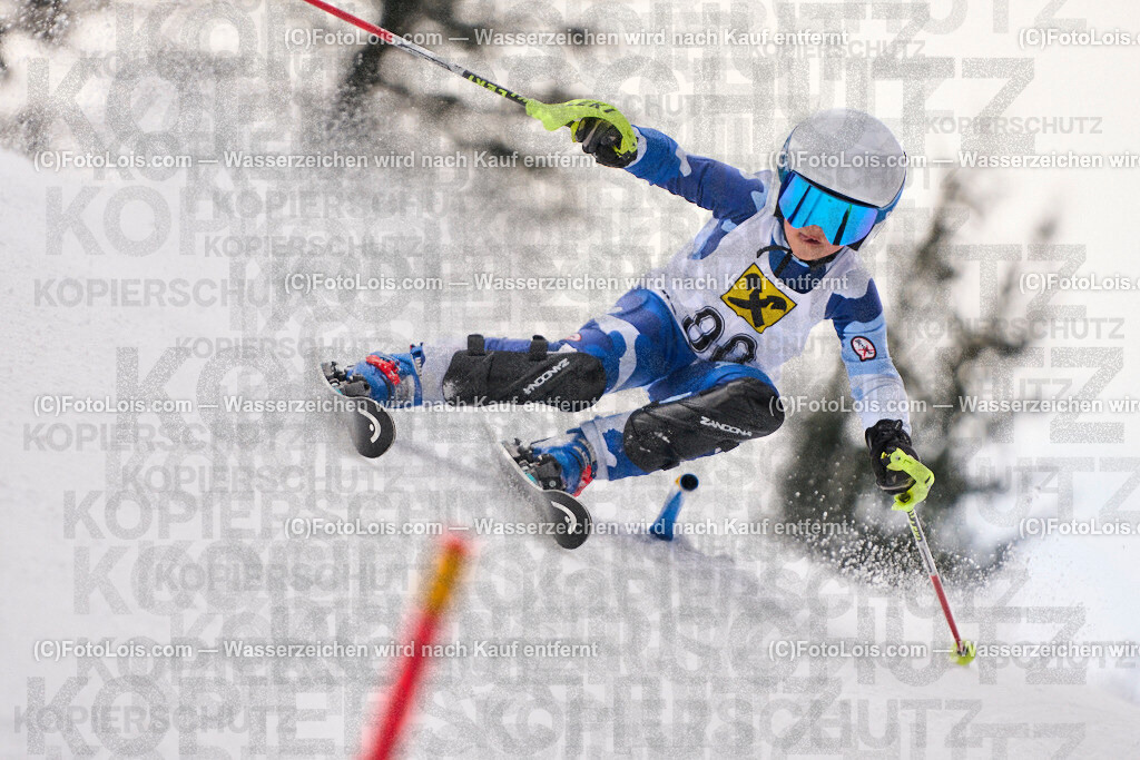 ALP3749_KinderCup-SL_STMK_Strallegg_Suppan Tim | Raiffeisen KINDERCUP Alpin, SLALOM auf der JogllandStreif in Strallegg am So 23. Februar 2025. Veranstaller: Steirischer Skiverband (5000). Skiunion Strallegg (5197).