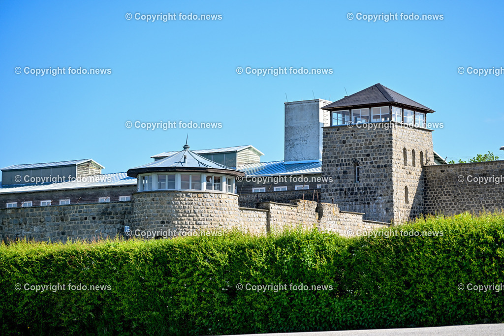 Mauthausen_ KZ Gedenkstaette_ Konzentrationslager_ 07.05.2025-34 | 07.05.2025, Mauthausen, AUT, Konzentrationslager Memorial, Themenbild im Bild KZ Gedenkstaette Mauthausen Memorial, Lager, Baracken, Apellplatz, Erinnerungsort, Frieden, Historischer Ort, Holocaust, Kulturdenkmal, Mahnmal, Mauthausen, Menschenrechte, Monumente, NS-Zeit, Nationalsozialismus, Zwangsarbeit, Geschichte