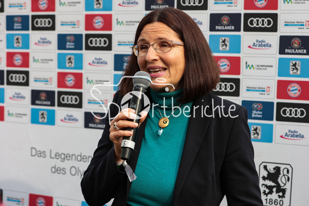 FC Bayern Muenchen - TSV 1860 Muenchen | Olympiapark Geschaeftsfuehrerin Marion Schoene in Aktion / Marion Schöne