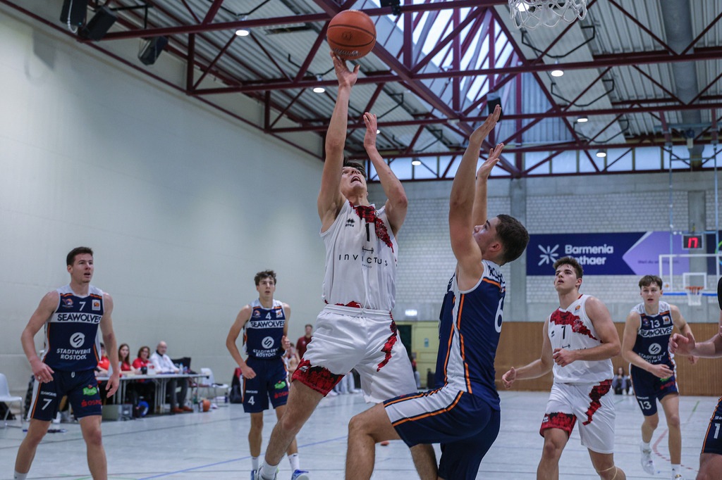 NBBL BAYER GIANTS vs Rostock Seawolves-83 | Fotos von Basketballspielen aus dem Raum NRW fotografiert von Gero Mueller-Laschet und Daniel Schaefer - Realisiert mit Pictrs.com