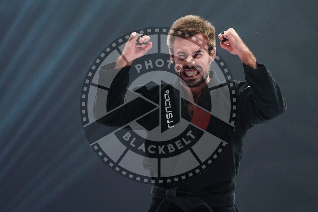 20231110PBB2073 | Fighters compete during the AJP World Professional Championship blackbelt finals in the Mubadala Arena in Abu Dhabi, Arab United Emirates, on November 10, 2023.