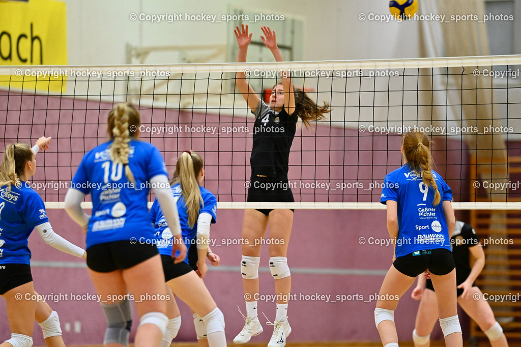 Askö Volley Eagles vs. Mühlviertel Volleys 17.12.2022 | #4 PICHLER Verena, #9 LÜHLE Marie