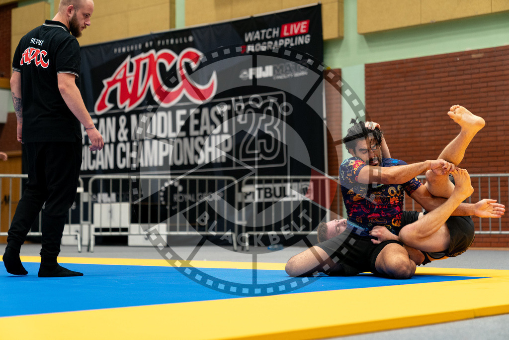 20230916PBB6729 | Fighters compete during the grappling tournement ADCC Trials (European, Middle East and African Championship) in Warsaw, Poland, on September 16, 2023.