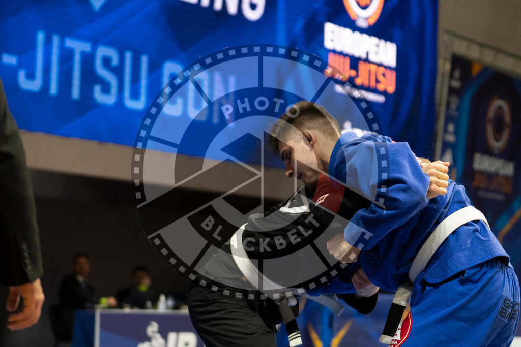 20240119PBB1184 | Fighters compete during the IBJJF European Championship in Paris, France, on January 19, 2024.