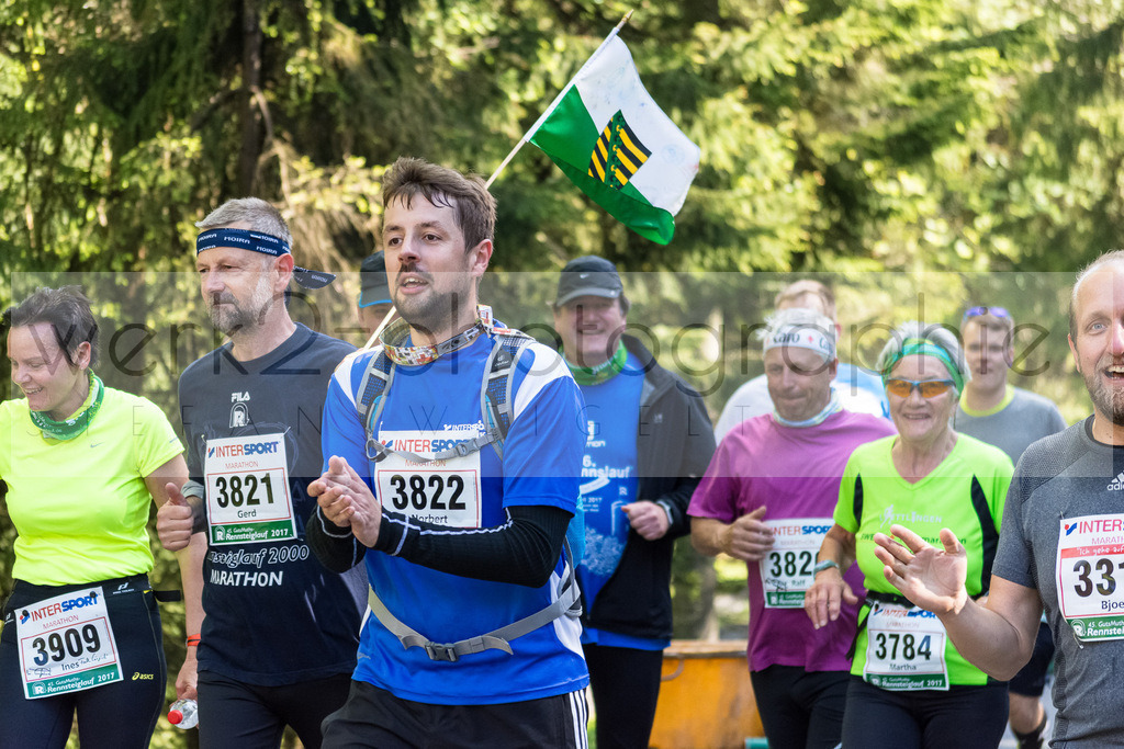 Rennsteiglauf 2017 | Neuhaus/Rwg. - Schmiedefeld am 19. Mai 2017