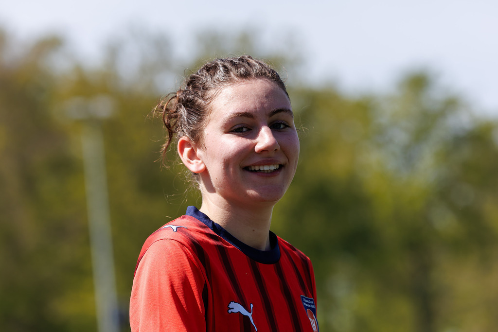 20260426-FCH-Hohenmemmingen_081 | 1.FC Heidenheim 1846 II vs. SGM Hohenmemmingen/Sontheim, Fußball, Frauen, Bezirksliga Meisterrunde, 2025/2026, 1. Spieltag, 26.04.2026 in Heidenheim, Kunstrasen b. Voith-Arena West(Foto: Michael Bulling) - Realisiert mit Pictrs.com