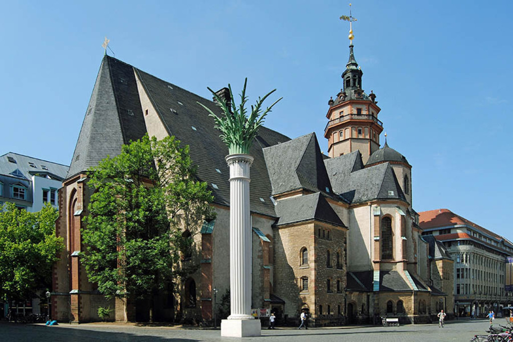 Bildlexikon Leipzig - Nikolaikirche | Das Team hinter BILDLEXIKON LEIPZIG bündelt historische wie aktuelle Informationen über die Stadt Leipzig in Text und Bild auf einer Plattform und stellt diese der interessierten Öffentlichkeit zur Verfügung.