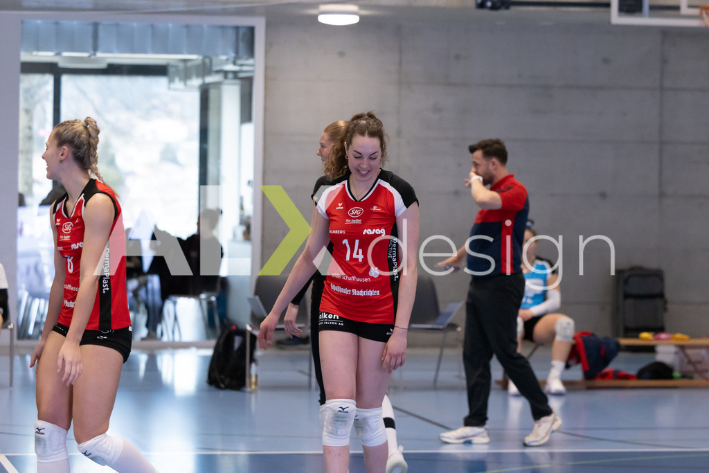 Volleyball I Frauen I Saison 2025-2026 I Volleyball NLA | Women I 1/4 Finals I  BIWI VFM - VC Kanti Schaffhausen I 01.03.2026 | 14 Josipa Marković (HR) (VC Kanti Schaffhausen) – Aussen - Realisiert mit Pictrs.com