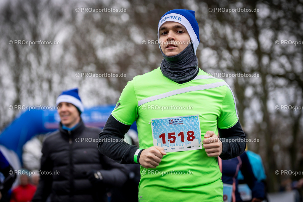 Bonner Nikolauslauf in Bonn, 08.12.2024 | Impressionen vom Bonner Nikolauslauf am 08.12.2024 in Bonn (Freizeitpark Rheinaue). Foto: BEAUTIFUL SPORTS/Axel Kohring