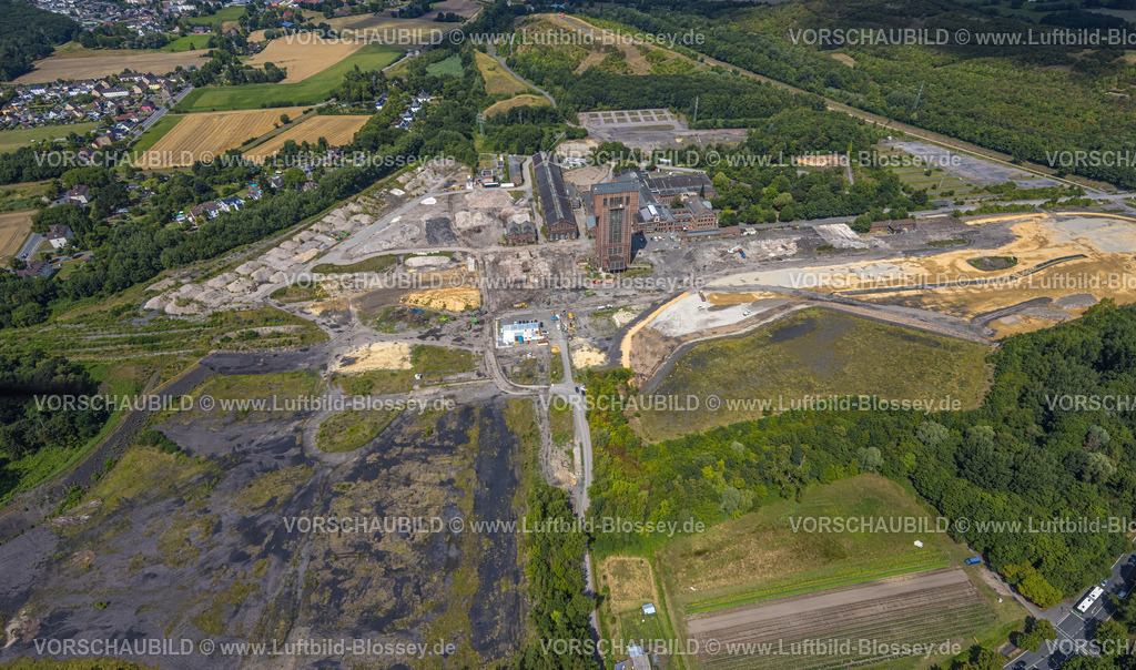 Hamm250702697West | Luftbild, CreativRevier Hamm mit Hammerkopfturm an der ehemaligen Zeche Bergwerk Ost Heinrich Robert, Stadtbezirk Herringen, Hamm, Ruhrgebiet, Nordrhein-Westfalen, Deutschland