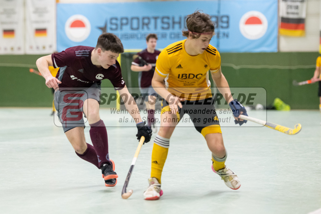 SFE_20230304_0024 | Deutsche Meisterschaft Männliche U16 Halle 2023 am 04.03.2023 in Köln (KTHC Stadion Rot-Weiss Köln Tennis and Hockey Club), Photo: Stephan Fehrmann 2022 (Sports-Gallery)